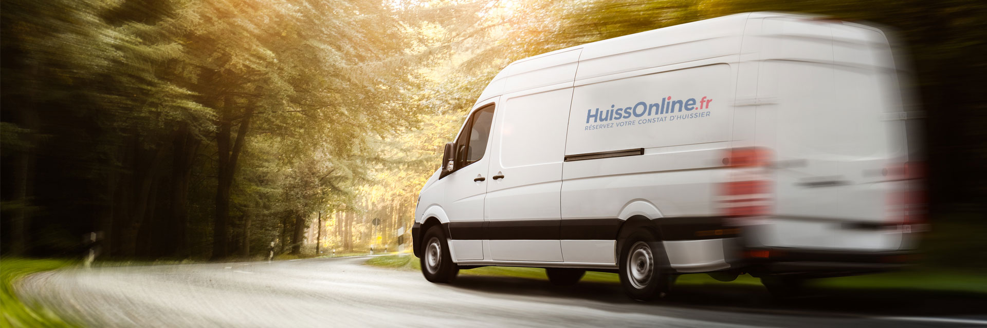 Camion de livraison HuissOnline